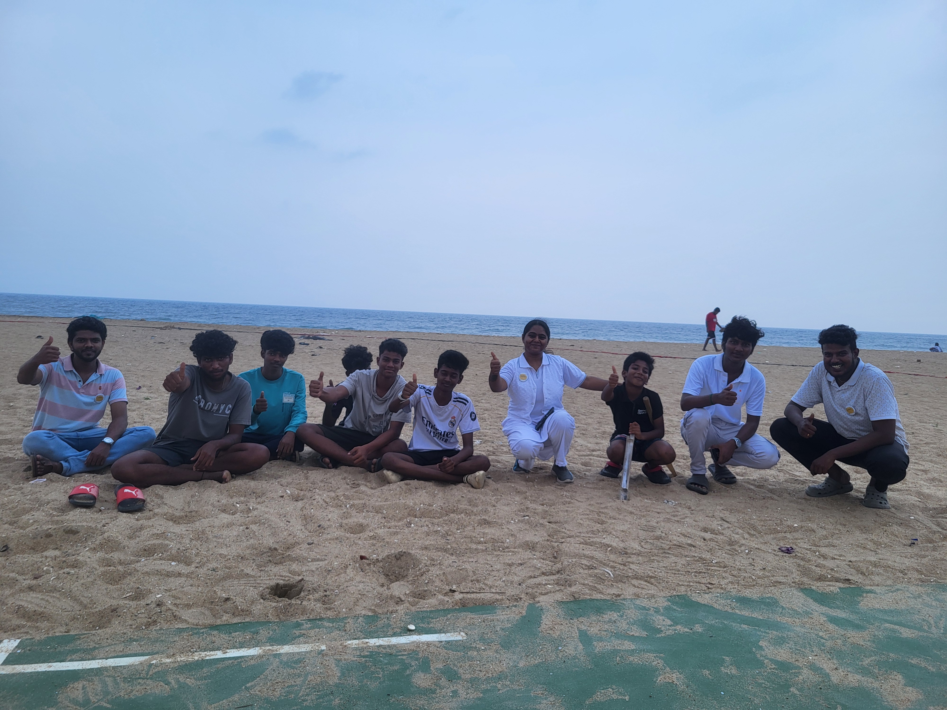 A group of young people at a leadership summit