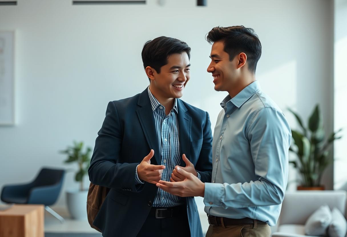 A young person speaking at an event